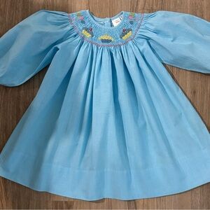 Cupcake Originals Smocked Long Sleeve Dress-size 24 months